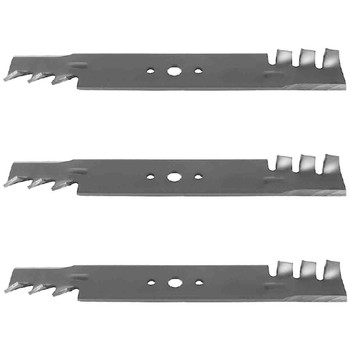 18-9/64" Universal Mulching Blade Kit(3 Pack) For Replace Simplicity Blade - 3/4" Center Hole