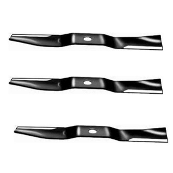 20-1/2" Blade Kit(3 Pack) Compatible With KUBOTA OEM K5649-3434 - 1-1/8" Center Hole