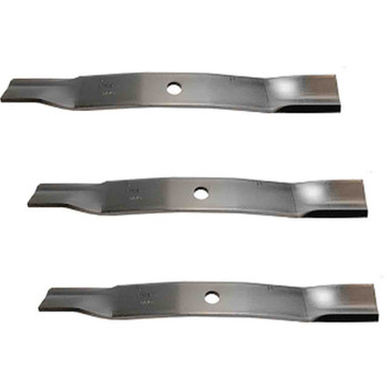 21" Blade Kit(3 Pack) Compatible With JOHN DEERE OEM M131958 (Mulching) - 29/32" Center Hole