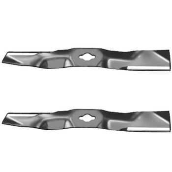 18-11/16" Blade Kit(2 Pack) Compatible With JOHN DEERE OEM M122455 - 1" x 1-1/8" Center Hole