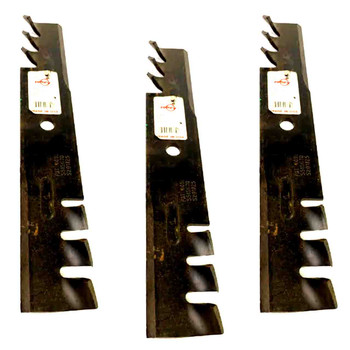 15-5/16" Universal Mulching Blade Kit(3 Pack) For Replace Exmark Blade - 5/8" Center Hole
