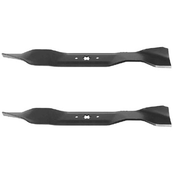 19-5/16" Blade Kit(2 Pack) Compatible With MTD OEM 942-0610 - 6 point star Center Hole_A6