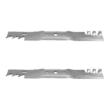 21-27/64" Blade Kit(2 Pack) Compatible With JOHN DEERE OEM GX20249 - .675" Center Hole_A8