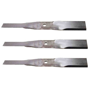 16-1/4" Blade Kit(3 Pack) Compatible With SNAPPER OEM 7077378 - 5/8" Center Hole_A1