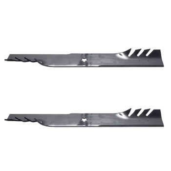 21" Oregon Blade Kit(2 Pack) Compatible With ARIENS OEM 532138498 - 5 pt. star" Center Hole Diam._A7 - Image 1