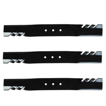 20-1/2" Universal OEM 91-574 Oregon Blade Kit(3 Pack) 3/8" Center Hole 2,5" Width 0,187" Thickness 3/4" Air Lift - Image 1