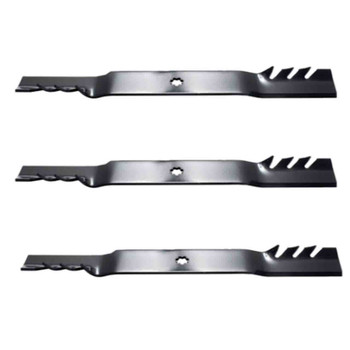 21-3/8" Oregon Blade Kit(3 Pack) Compatible With JOHN DEERE OEM GX22151 - 7 pt. star" Center Hole Diam._A9 - Image 1