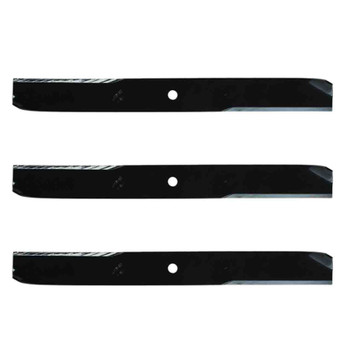 21-9/16" Oregon Blade Kit(3 Pack) Compatible With EXMARK OEM 117-5372-03 - 5/8" Center Hole Diam._A8 - Image 1