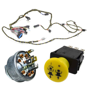 Wire Harness Kit For SCAG Tiger Cat II 48" Velocity Deck, 23hp Kohler Command