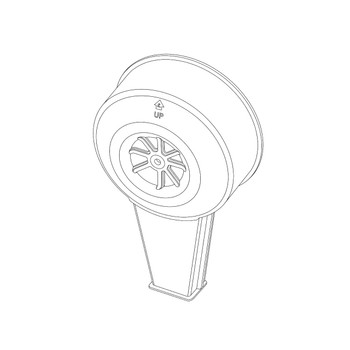 Honda OEM 17230890740 COVER AIR CLEANER Honda Original Part