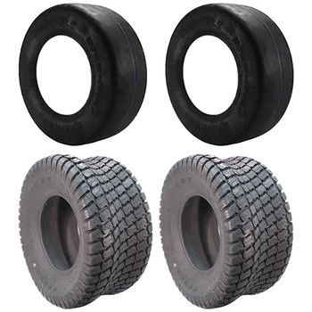 Complete HD Tire Kit For Super Z Hustler Mower Model 943928