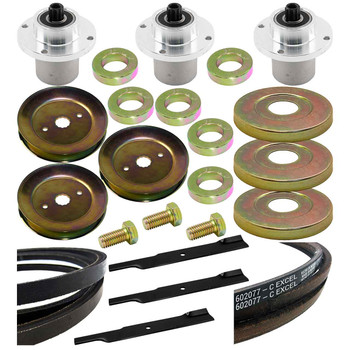 Complete Deck Moving Parts Maintenance Kit For Hustler FasTrak 54" Model 941765