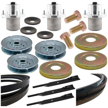 Complete Deck Moving Parts Maintenance Kit For Hustler TrimStar 54" Model 942268