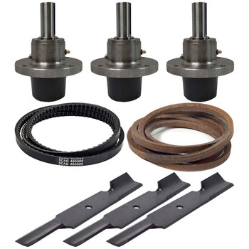 Spindle and Blade & Belt HD Kit For Scag Turf Tiger II 52" Model STTII52V-25CHLPEFI