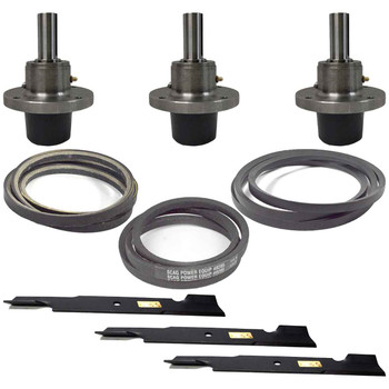Spindle and Blade & Belt HD Kit For Scag Hydro Drive  52" Model SWZ52V-18FSE