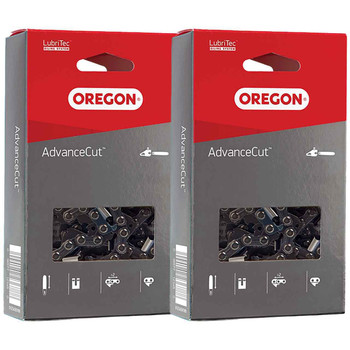 Oregon AdvanceCut Saw Chain 91PX057G  Fits 16" Bar - 2 PACK