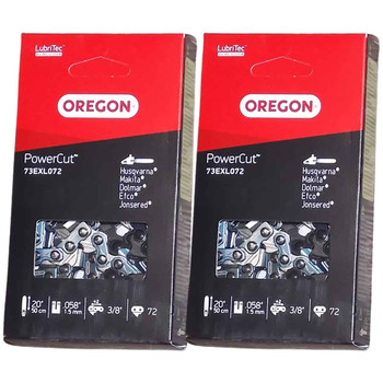 CHAINSAW CHAIN 3/8" POWERCUT 73EXL072G (2-PACK)