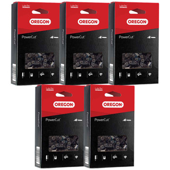 Oregon PowerCut Saw Chain 22LPX067G – Fits 16" Bar -5 PACK