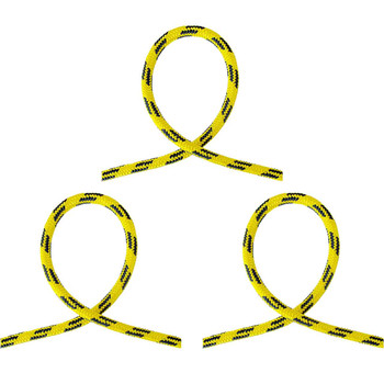 Yellow And Black A4A-14Y-150TSE 24 Strand Arborist Rope (3-Pack) From PELICAN ROPE