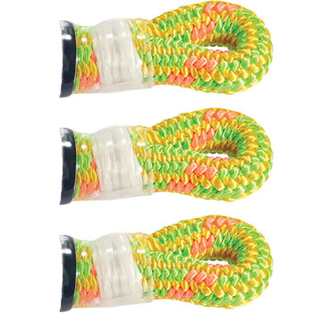 Green, Orange And Yellow A4A-11.8YL5-120TSE Arborist Pro Climbing Rope (3-Pack) From PELICAN ROPE