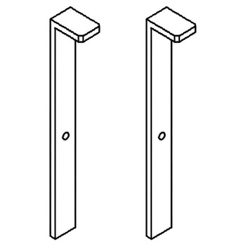 Husqvarna OEM STAKE.DEPTH.DRAG.BLACK.TILLER 581826201 (2 Pack)
