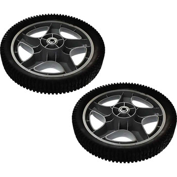 Husqvarna OEM WHEEL.14X2.PR.RADII.SILV.MAG.B 532180552 (2 Pack)
