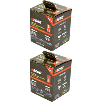 91PX52CQ-3 - CHAINSAW CHAIN BY ECHO - 91PX AdvanceCut,  PITCH 3/8" LP, 14" BAR, 0.050" GAUGE, 52 DL 