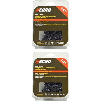 91PXL52CQ - CHAINSAW CHAIN BY ECHO - 91PXL AdvanceCut,  PITCH 3/8" LP, 14" BAR, 0.050" GAUGE, 52 DL 