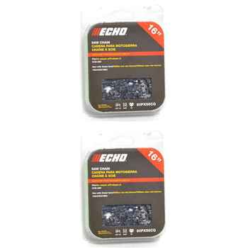 90PX56CQ - CHAINSAW CHAIN BY ECHO - 90PX AdvanceCut,  PITCH 3/8" LP, 16" BAR, 0.043" GAUGE, 56 DL - 