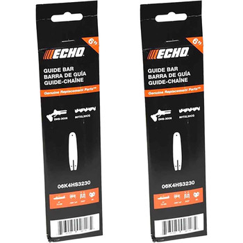 06K4HS3230 - GUIDE BAR BY ECHO - K4HS SpeedCut Nano,  PITCH 3/8" LP, 6" BAR, 0.050" GAUGE, 30 DL - 2