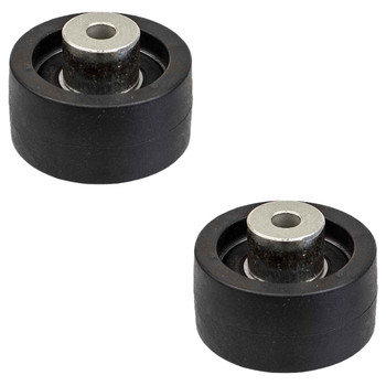 59764HS Husqvarna OEM PULLEY IDLER.FLANGELESS.2.00_WITH SPACER ZINC CLEAR 586880202 (2 Pack)