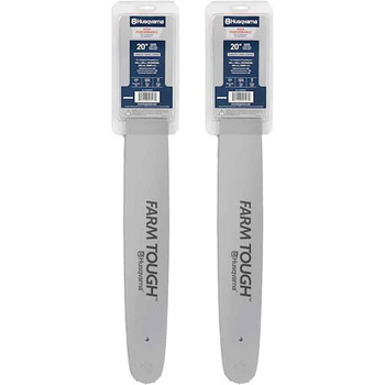 HUSQVARNA Guide Bar  - Laminated ,20"BAR, 80 DRIVE LINKS, .050"GAUGE, .325"PITCH  - 2 PACK