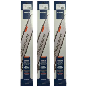 HUSQVARNA Guide Bar  - X -Force XT ,28"BAR, 93 DRIVE LINKS, .050"GAUGE, 3/8"   - 3 PACK