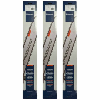 HUSQVARNA Guide Bar  - X -Force XT ,20"BAR, 72 DRIVE LINKS, .058"GAUGE, 3/8"   - 3 PACK