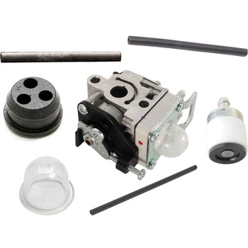 SHI AHS236S-LW COMPLETE CARBURETOR FUEL FILTER-GROMMET-LINES PRIMER BULB KIT