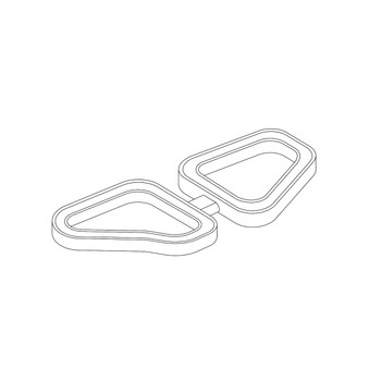 Honda OEM 91304ZVTB11 GASKET CHAIN CASE Honda Original Part