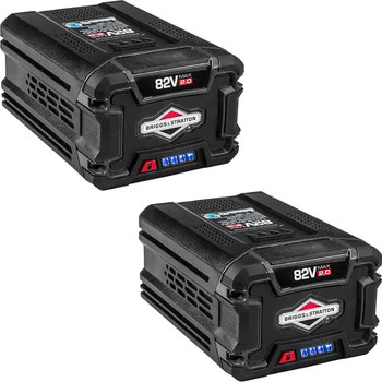 BRIGGS & STRATTON part 1760266 82V LIION BATTERY 2.0 BRS (OEM part) (2 Pack)