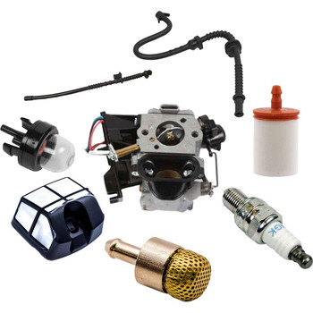HUSQ 562XP COMPLETE CARBURETOR AIR-OIL-FUEL FILTERS SPARK PLUG FUEL LINES PRIMER BULB KIT OEM