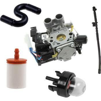 HUSQVARNA 550 XP COMPLETE CARBURETOR FUEL FILTER-GROMMET-LINES PRIMER BULB KIT OEM