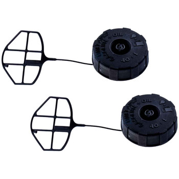 Husqvarna OEM FUEL CAP ASSY LOW PERMEATION 578931604 (2 Pack)