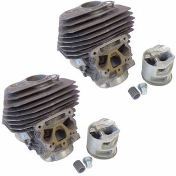 Husqvarna OEM CYLINDER-PISTON ASSY 575355806 (2 Pack)