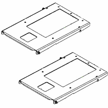 Husqvarna OEM SUPPORT SEAT, Z300/Z400 WELDME 599405603 (2 Pack)
