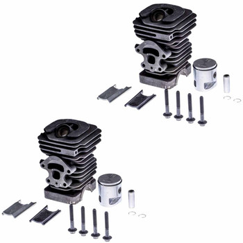 Husqvarna OEM KIT PISTON AND CYLINDER 577831101 (2 Pack)