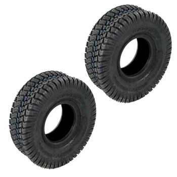 Husqvarna OEM TIRE.15X6-6.TURF.MASTER.FRONT 532170455 (2 Pack)