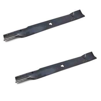Husqvarna OEM 21" STAR HOLE HI-LIFT BLADE 539113309 (2 Pack)