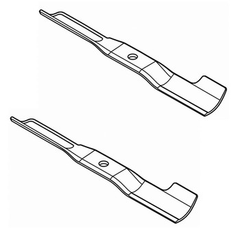 Husqvarna OEM 60" STAR HOLE HI-LIFT BLADE 546315702 (2 Pack)