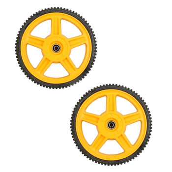 Husqvarna OEM WHEEL.12 X 1.75.5SPK.RAD3.YELL 581010305 (2 Pack)
