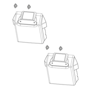 Husqvarna OEM COVER KIT AIR CLEANER COVER (W 538660701 (2 Pack)