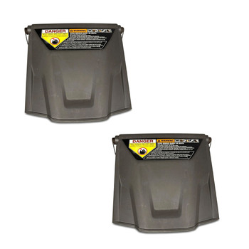 Husqvarna OEM DOOR.REAR.21EFF.CE.BLK.428 586138004 (2 Pack)