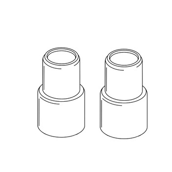 Husqvarna OEM SPACER - IDLER 539114582 (2 Pack)